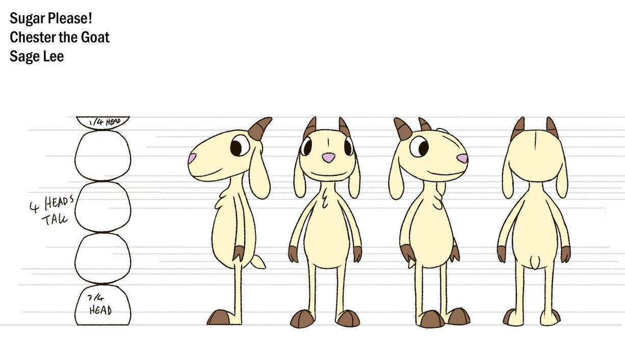 Chester the Goat Turnaround Chester the Goat Turnaround
