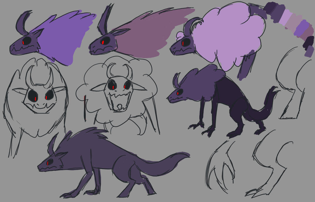 Monster Concept Sketches Monster Concept Sketches