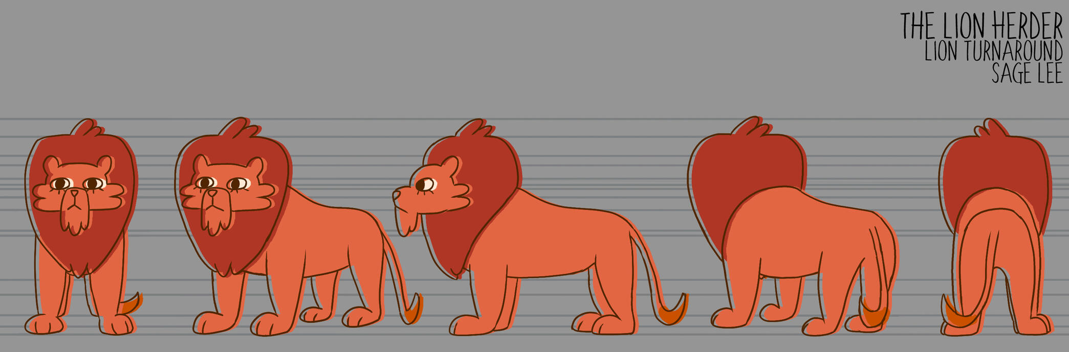 Lion Turnaround Lion Turnaround